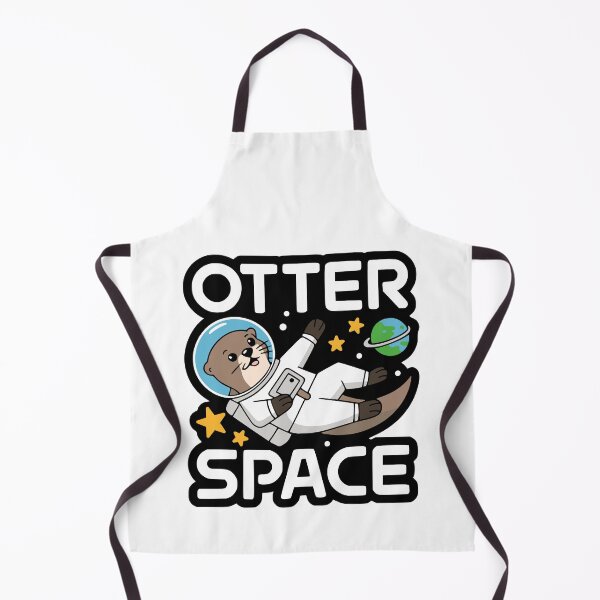 Item preview, Otter Space! Cute astronaut Otter Pun designed and sold by PMCreative.