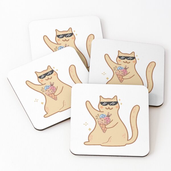 Item preview, cat hi designed and sold by AN3CAFE.