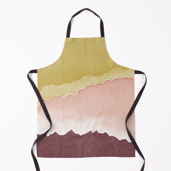 Item preview, Desert Sunset Abstract Watercolor Painting - Wine, Coral, Saffron designed and sold by Irene Estelle.