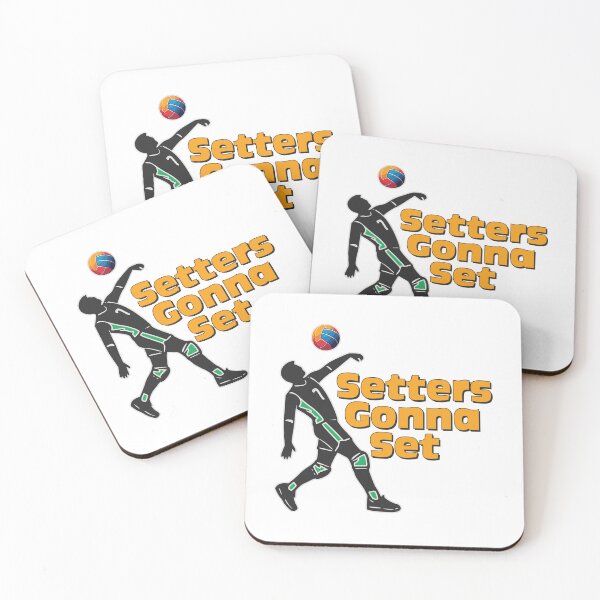 Item preview, Setters Gonna Set - Volleyball game designed and sold by portokalis.