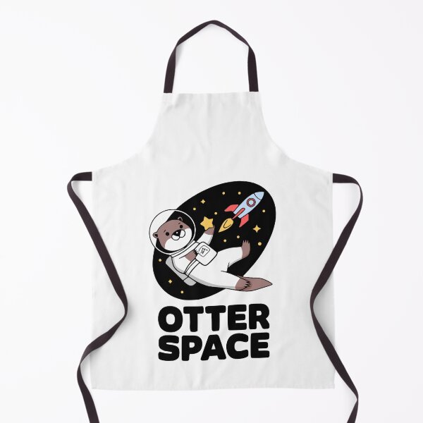 Item preview, Otter Space! Kawaii Outer Space Pun designed and sold by PMCreative.