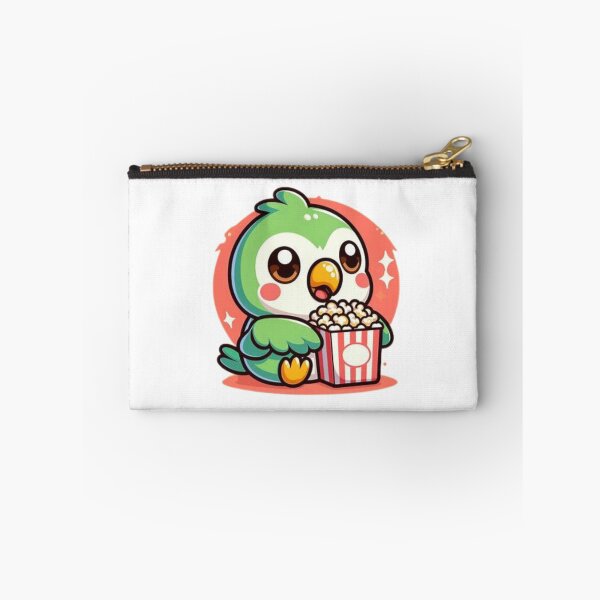 Item preview, parrot eating popcorn designed and sold by Eternalski.