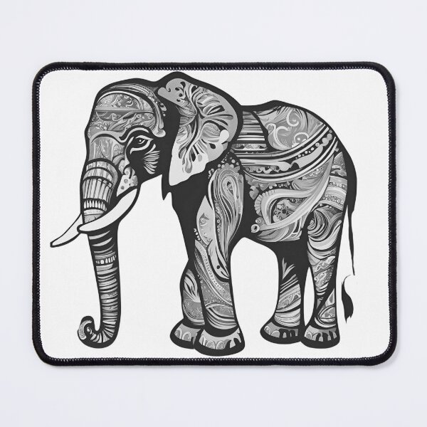 Item preview, Retro elephant designed and sold by katgosnice.