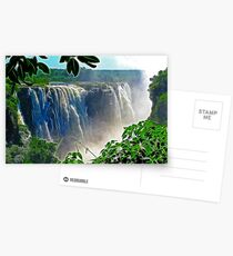 Victoria Falls, Nationalpark Victoria Falls, Simbabwe Postkarten