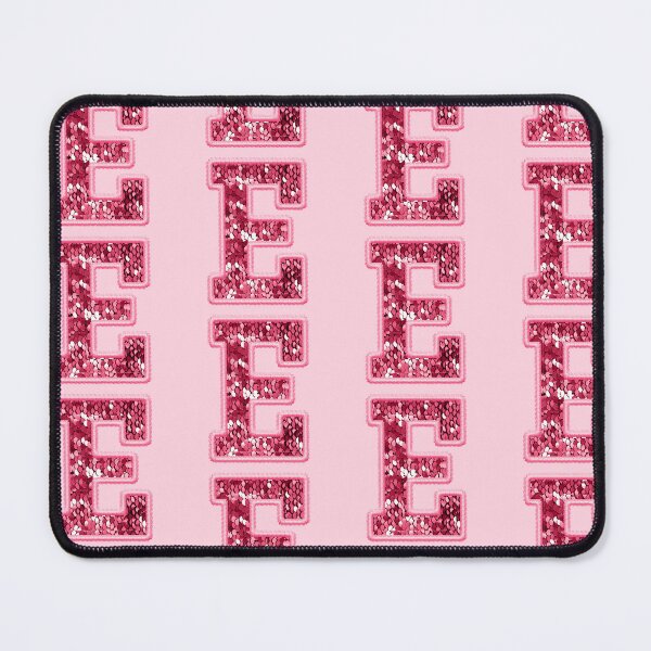Item preview, E Preppy Varsity Letter Patch designed and sold by Creative Brat Design Studio.