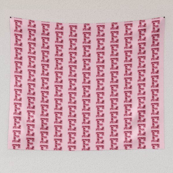 Item preview, E Preppy Varsity Letter Patch designed and sold by Creative Brat Design Studio.