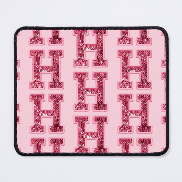 Item preview, H Preppy Varsity Letter Patch designed and sold by Creative Brat Design Studio.