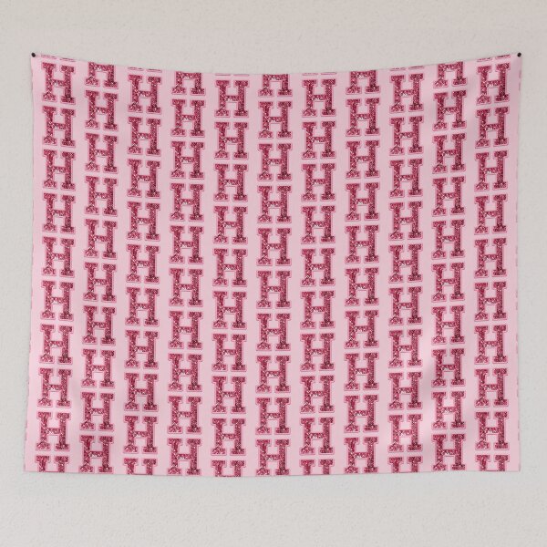 Item preview, H Preppy Varsity Letter Patch designed and sold by Creative Brat Design Studio.