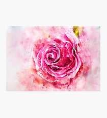 Flower Flower Watercolor Photographic Print