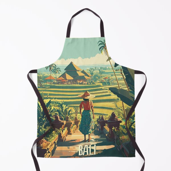 Item preview, Bali Vacation Poster Illustration designed and sold by Christian Weiss.
