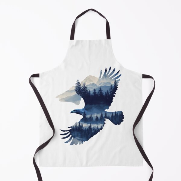 Item preview, Flying Eagle Mountains designed and sold by NicolasGlowArt.