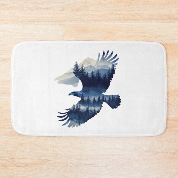 Item preview, Flying Eagle Mountains designed and sold by NicolasGlowArt.
