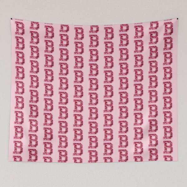 Item preview, B Preppy Varsity Letter Patch designed and sold by Creative Brat Design Studio.