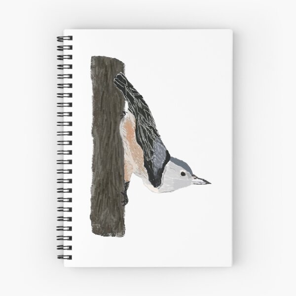 Item preview, Painted White Breasted Nuthatch designed and sold by MangoTangoPaint.