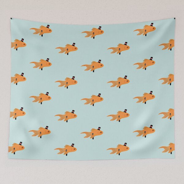 Item preview, Gentleman Fish designed and sold by NamasteDoodles.