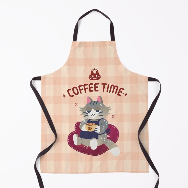 Item preview, cute cat adorable cat drink coffee drinking Espresso designed and sold by Blau Rigel.