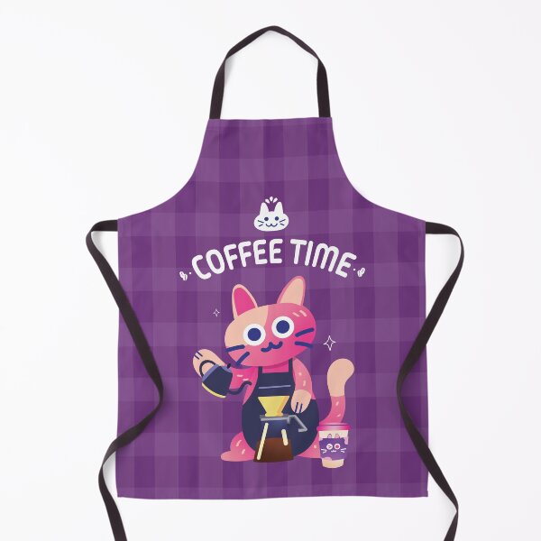 Item preview, cute cat coffee adorable cat make coffe designed and sold by Blau Rigel.