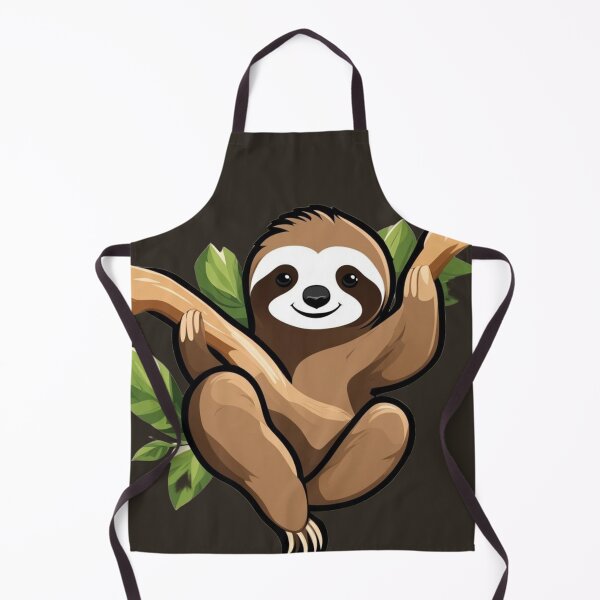 Item preview, Little sloth hanging from a tree designed and sold by lokirick.