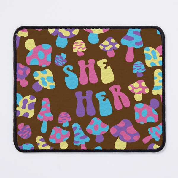 Item preview, FEELING SHROOMISH SHE HER designed and sold by HELLOCROSSING.