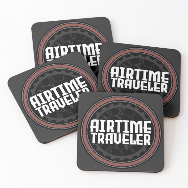 Item preview, Airtime Traveler Logo designed and sold by DiveLoopDesigns.