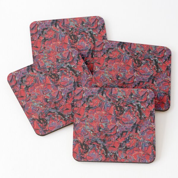 Item preview, Scarlet Symphony Abstract Pattern designed and sold by sherrybeen.
