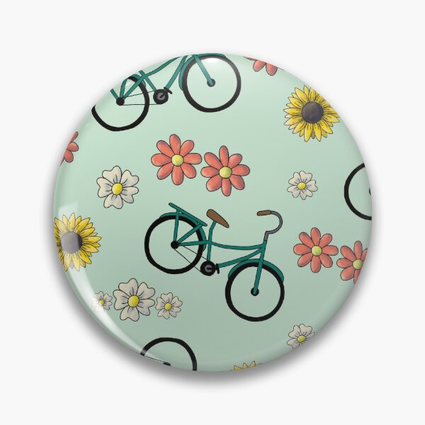 Artikelvorschau, Fahrrad Allover - Grün entworfen und verkauft von Mandy-malt.