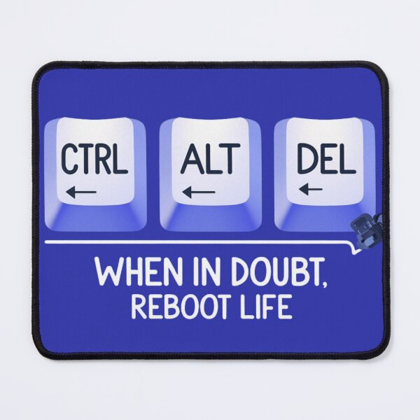 Item preview, Ctrl + Alt + Del: Reboot Life designed and sold by CodeCrush.
