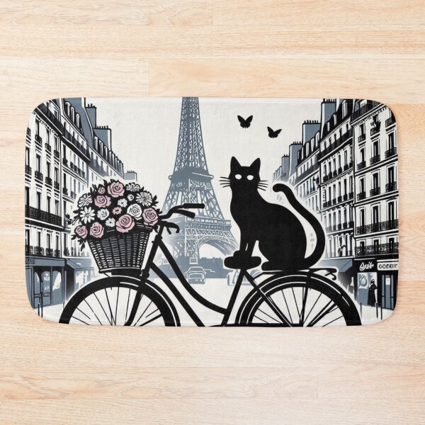 Item preview, Paris Black Cat - Design Nr 175 designed and sold by WeimTrails.