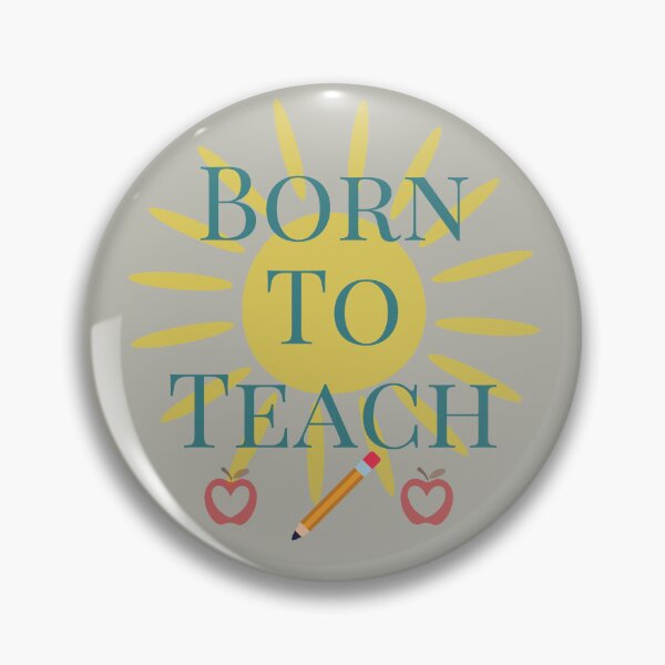 Item preview, Born To Teach designed and sold by HomeFreewithMe.