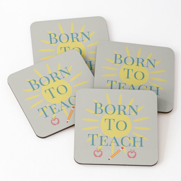 Item preview, Born To Teach designed and sold by HomeFreewithMe.