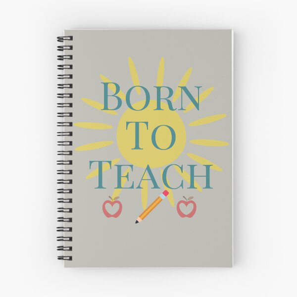 Item preview, Born To Teach designed and sold by HomeFreewithMe.
