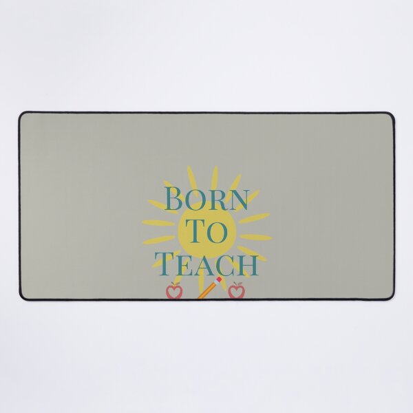 Item preview, Born To Teach designed and sold by HomeFreewithMe.