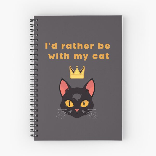 Item preview, I'd rather be with my cat designed and sold by La Loca.