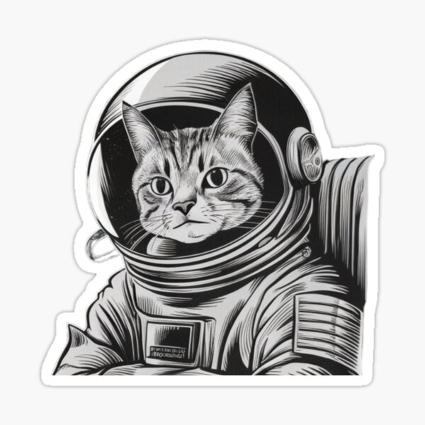 Item preview, CUTE SPACE CAT, WIMSICAL GALAXY CAT designed and sold by YourTrendyTees.