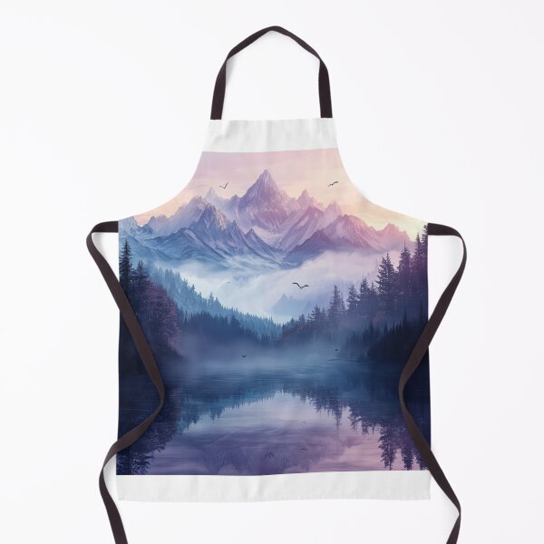 Item preview, Mountains Magical Landscape designed and sold by NicolasGlowArt.