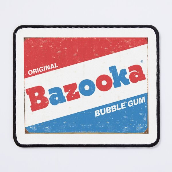 Item preview, Vintage Bazooka Bubble Gum sign designed and sold by PIXEL POP DESIGNS - Beyond the Norm!.