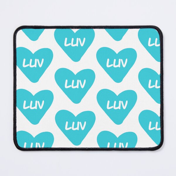 Item preview, LUV (blue) designed and sold by Ally Designs.