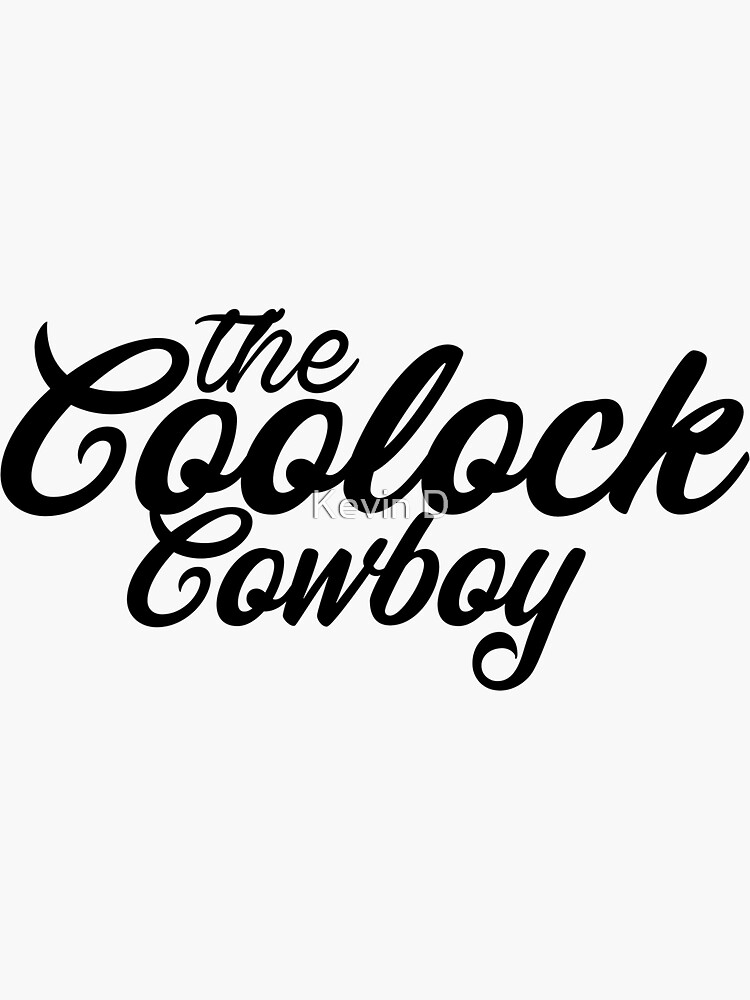 "Coolock Cowboy" Sticker by dacoolockcowboy Redbubble
