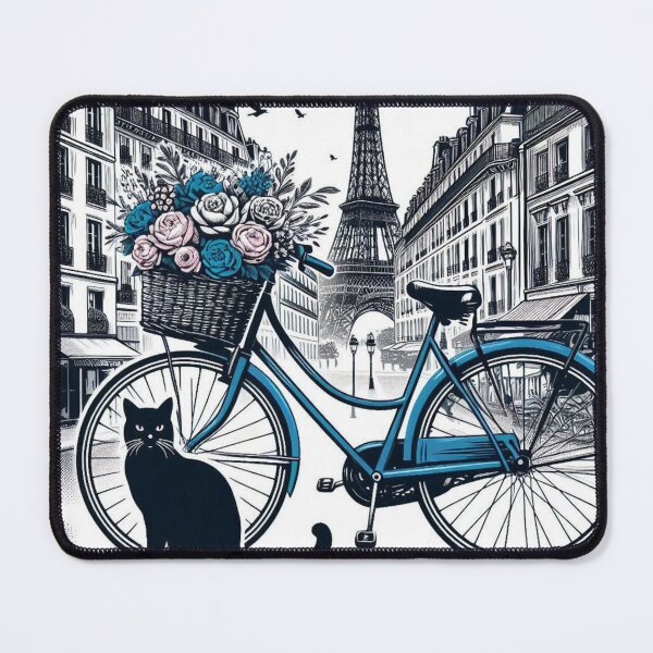 Item preview, Paris Black Cat - Design Nr 176 designed and sold by WeimTrails.