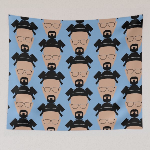 Item preview, Mr White illustration designed and sold by ZooStateofMind.