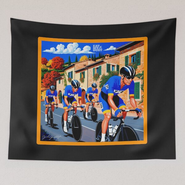 Item preview, Cycling Art - Top Ride Chaps - Eat My Dust designed and sold by EatMyDust-Bike.