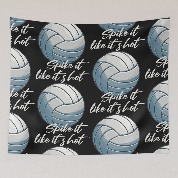 Item preview, Spike It Like It's Hot - Volleyball game designed and sold by portokalis.