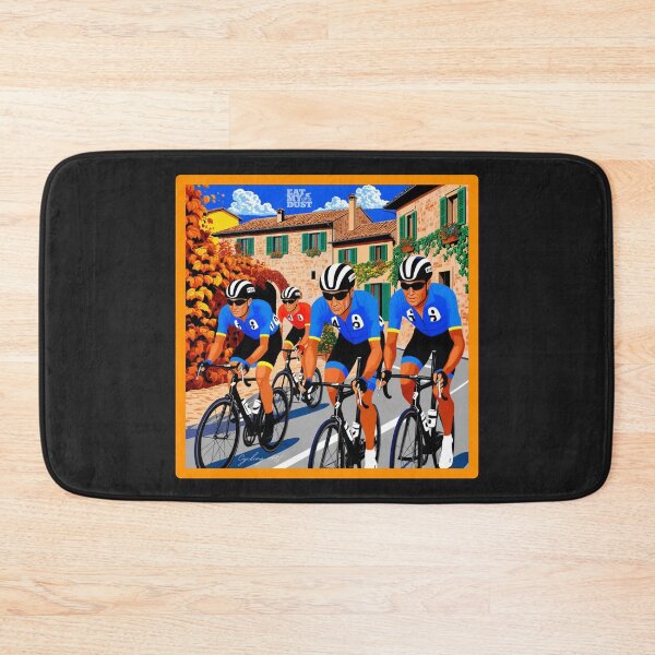 Item preview, Cycling Art - Which Cafe Shall We Do Today? - Eat My Dust designed and sold by EatMyDust-Bike.