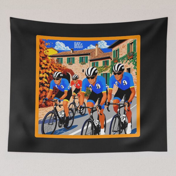 Item preview, Cycling Art - Which Cafe Shall We Do Today? - Eat My Dust designed and sold by EatMyDust-Bike.