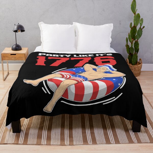 Aperçu de l'œuvre Fête comme dans son design patriotique de 1776 créée et vendue par PNGShop.