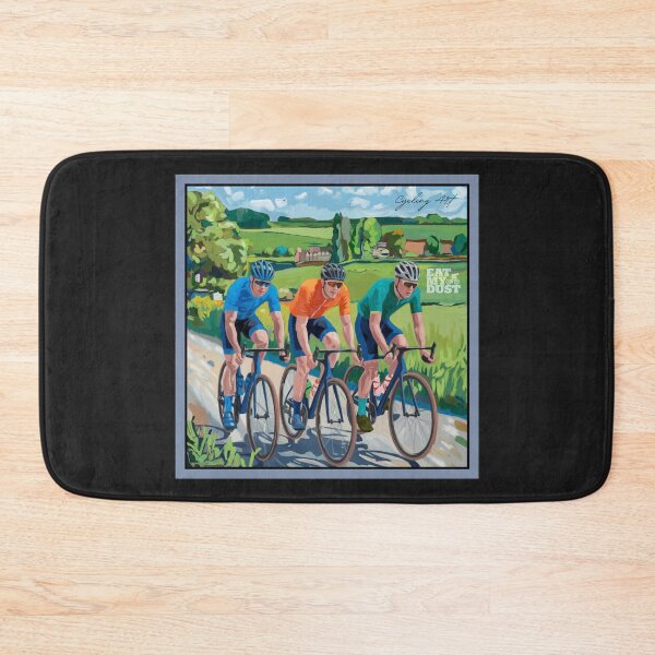 Item preview, Cycling Art - Quiet Country Roads - Eat My Dust designed and sold by EatMyDust-Bike.