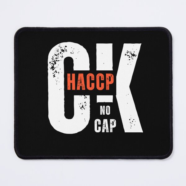 Item preview, HACCP OK No CAP designed and sold by Artisticoncept.