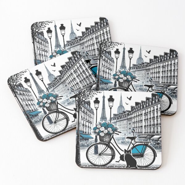 Item preview, Paris Black Cat - Design Nr 177 designed and sold by WeimTrails.