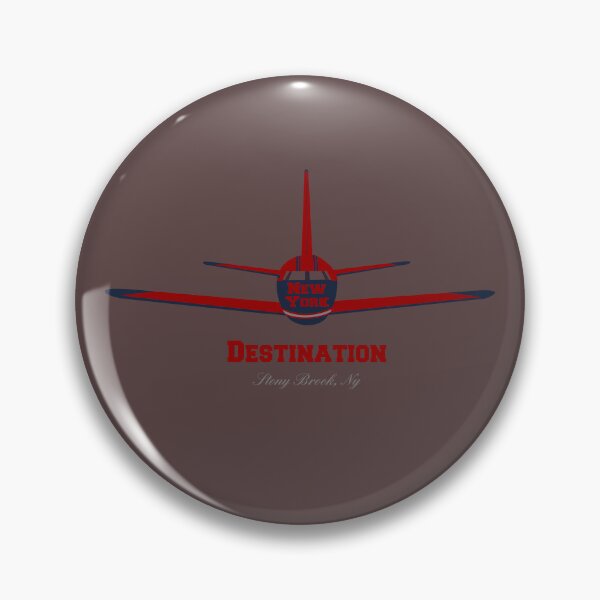 Item preview, Destination Stony Brook New York NY Airplane Airport Logo  designed and sold by Lartheviking.