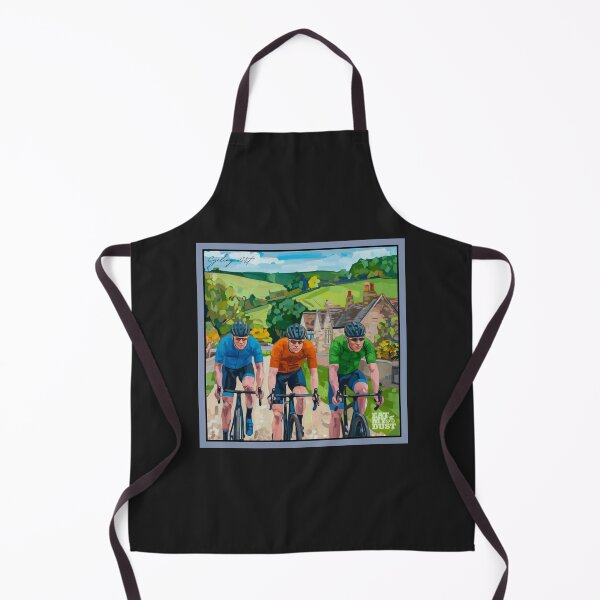 Item preview, Cycling Art - One More Climb To The Cafe - Eat My Dust designed and sold by EatMyDust-Bike.